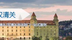 斯洛伐克双清关服务_斯洛伐克海运双清关专线_ldp双清关货代